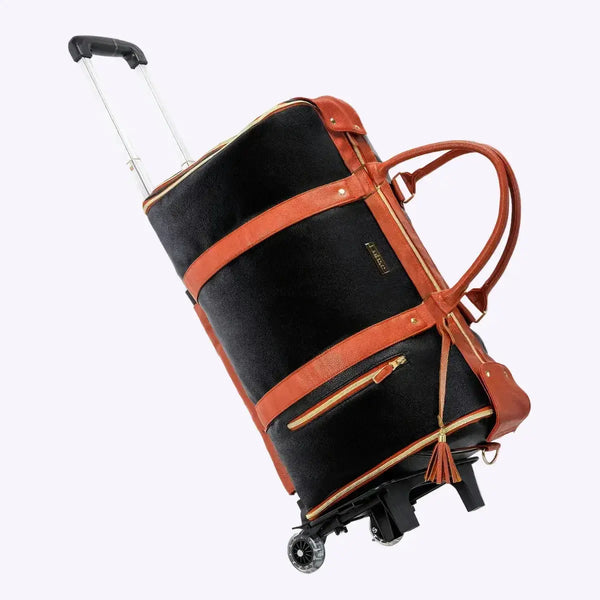 VYLOREA Signature  Large capacity travel Bag Black VYLOREA