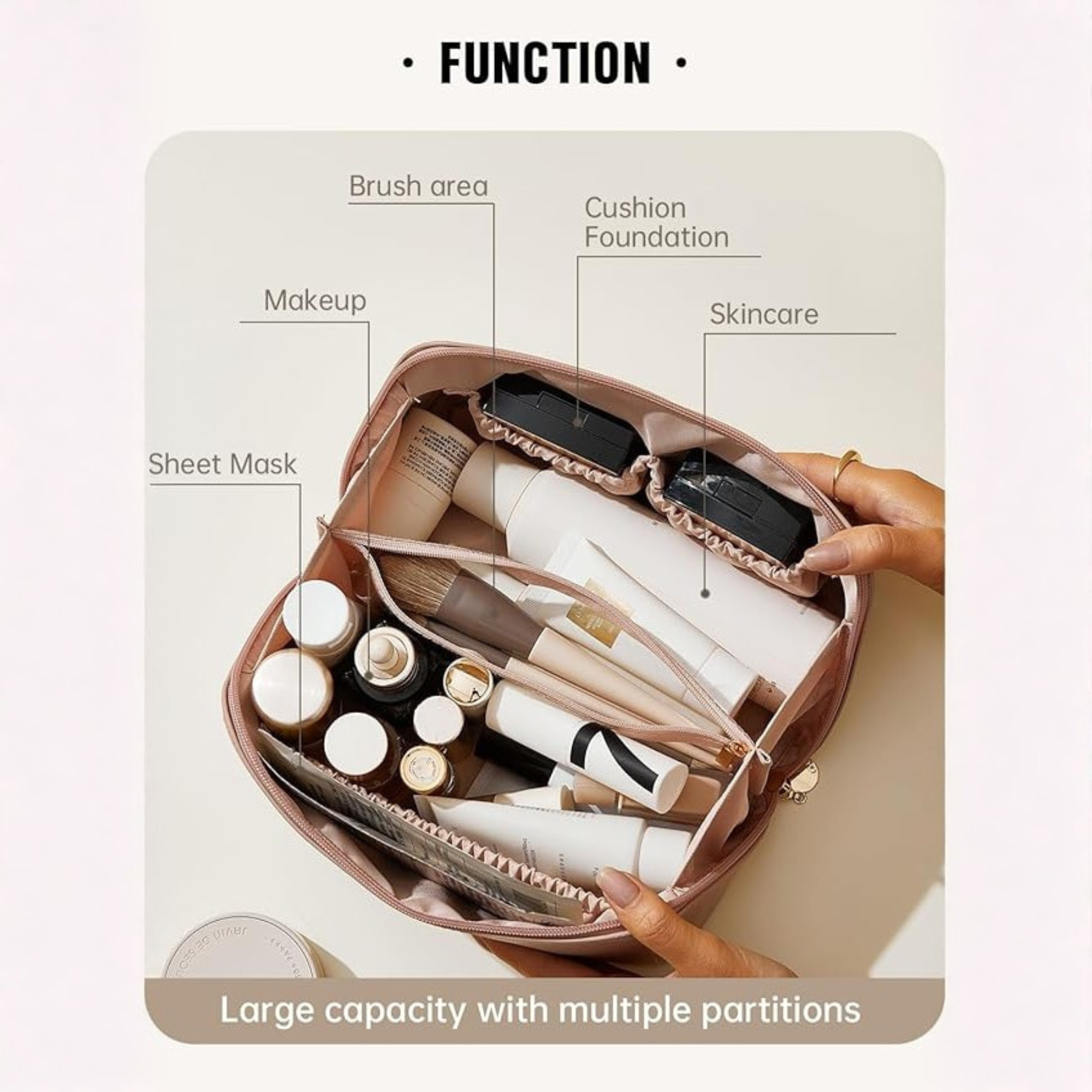 VYLOREA Cosmetic Bag